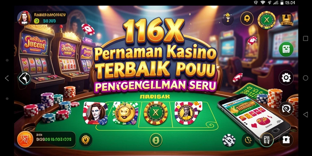 Screenshot gameplay Kasino yang menyenangkan di 116X.