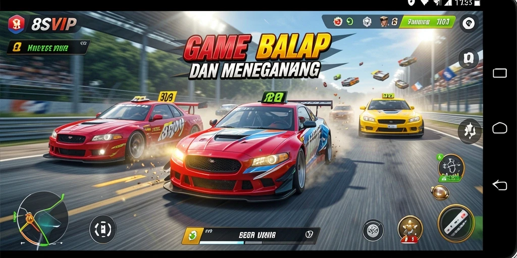 Tampilan gameplay 8SVIP yang intens dan menegangkan.
