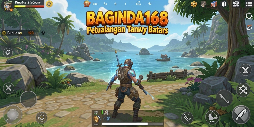 Tampilan gameplay yang menakjubkan di dunia terbuka BAGINDA168.