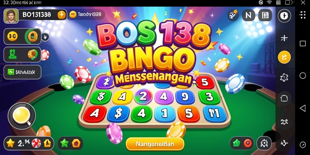 Tampilan gameplay BOS138 yang seru dan penuh warna.