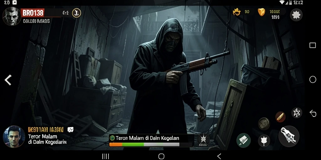 Gameplay menegangkan dalam suasana horror yang mencekam.