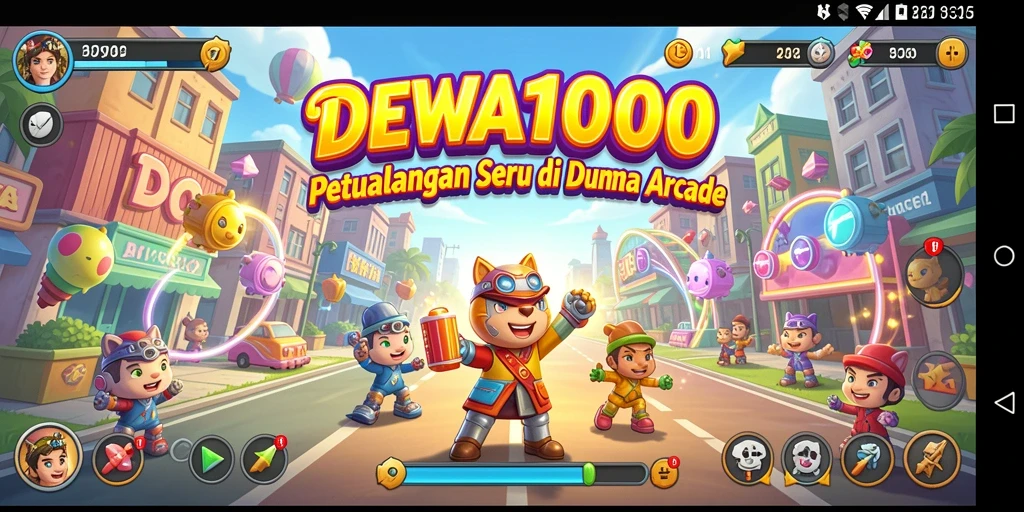 Tampilan menarik dari gameplay DEWA1000 yang memukau.