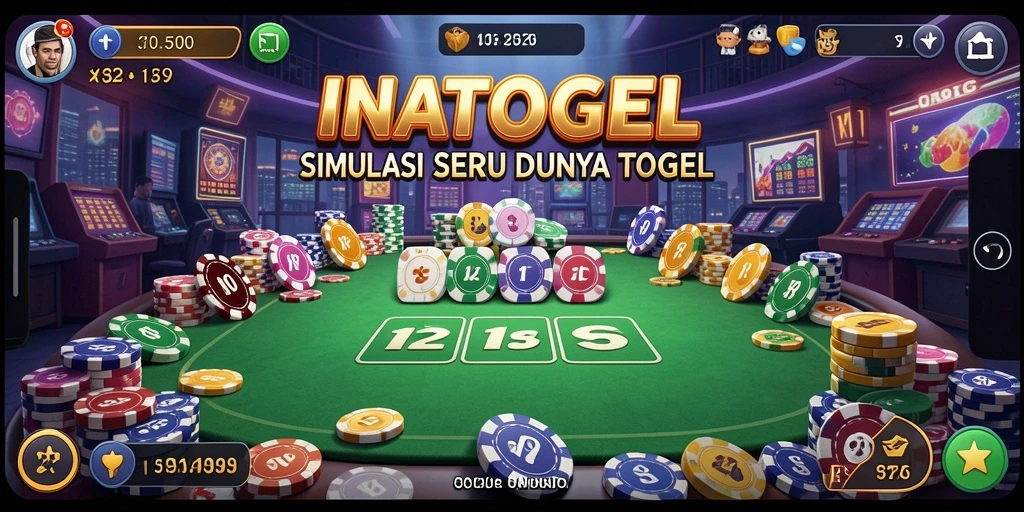 Tampilan gameplay seru dan interaktif dalam INATOGEL.