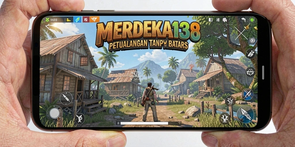 Gameplay MERDEKA138 menampilkan eksplorasi dunia terbuka yang menakjubkan.