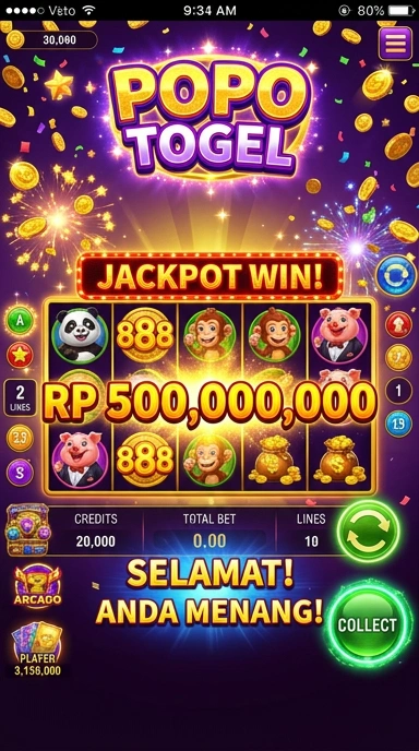 Proses pengunduhan aplikasi popotogel yang cepat dan aman.